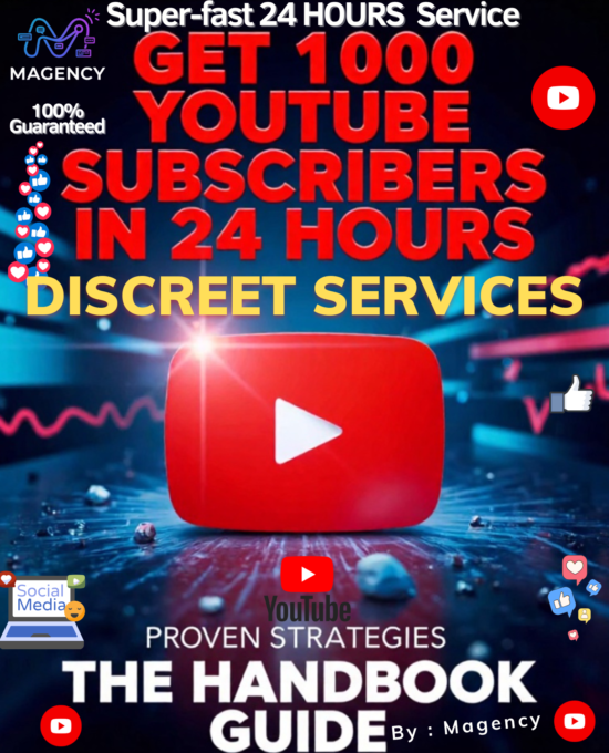YouTube Subscribers Discreet Services
